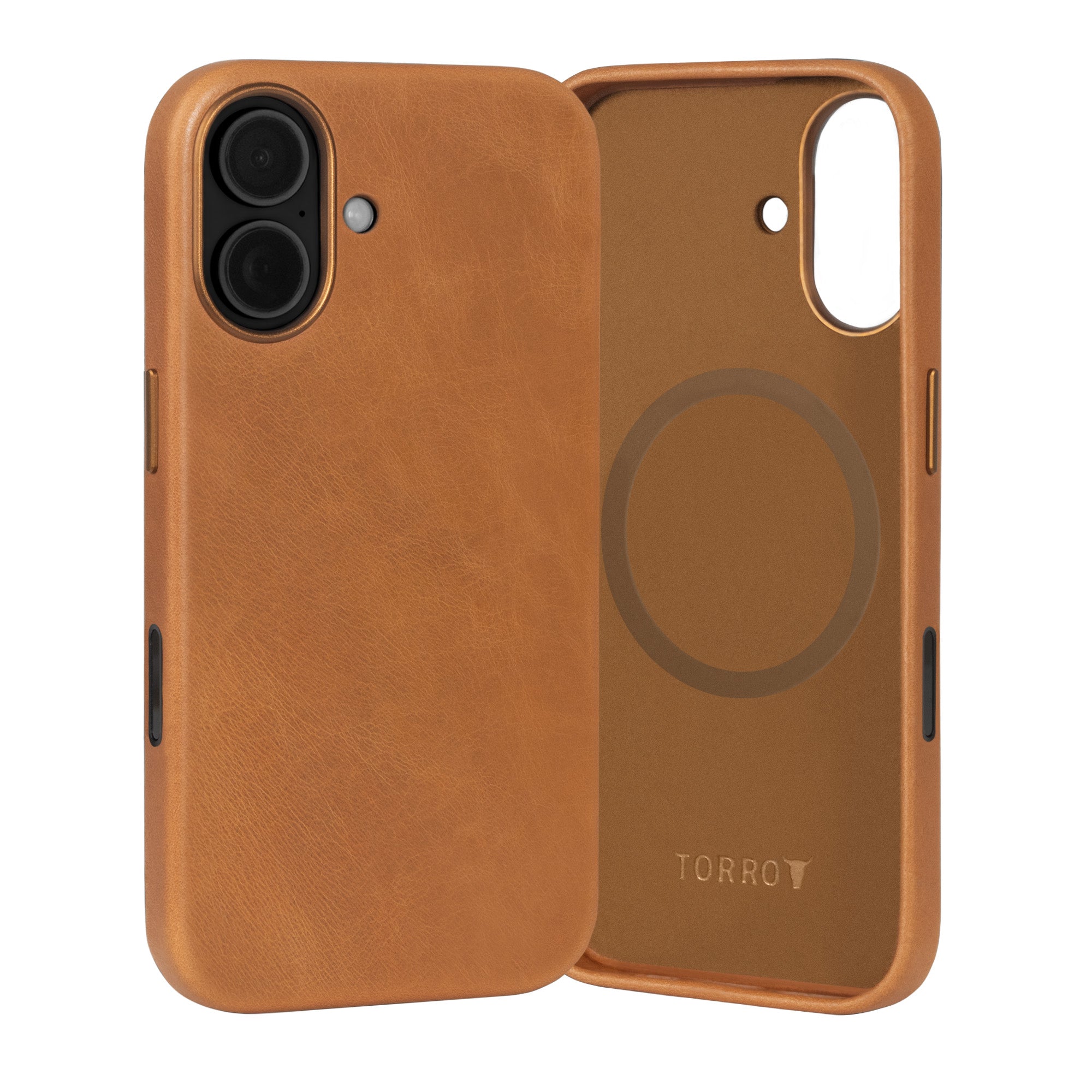 iPhone 17 Leather Bumper Case (MagSafe Compatible) – TORRO