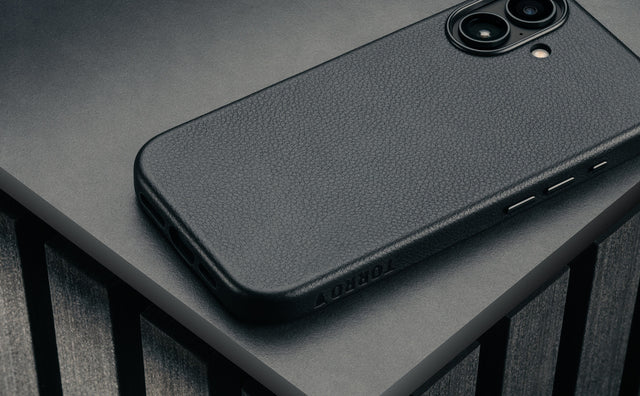 iPhone 17 Leather Bumper Case (MagSafe Compatible) Feature Focus