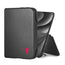Black with red detail Leather Folio Case (with Rotating Stand) for the iPhone Ultra