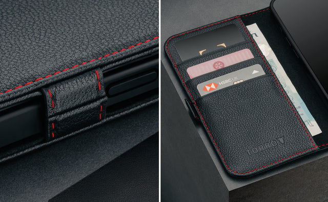 iPhone 16e Leather Case Feature Focus