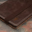 Front of the Dark Brown Leather Case for Kindle Paperwhite