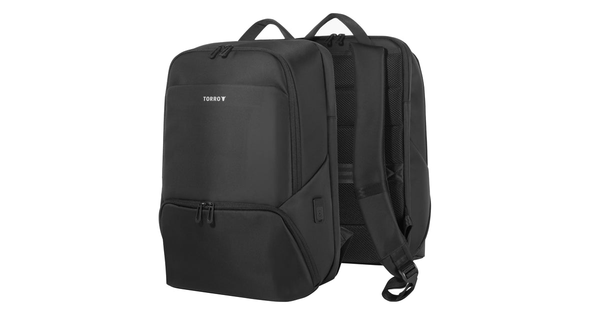 17.5L Commuter Laptop Backpack: Water-Resistant Travel Bag for 16