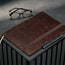 Dark Brown Leather A4 Notebook Cover