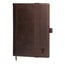 Dark Brown Leather A4/A5 Notebook Cover