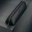 Black with Red Detail Leather Pencil Case