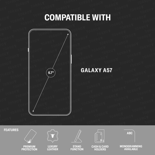 Compatibility of the Leather Case for Galaxy A57