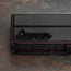 Camera cutout on the Black with Red Detail Leather Case for Galaxy S23 FE
