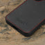 Black with Red Detail Leather Bumper Case for Samsung Galaxy S24