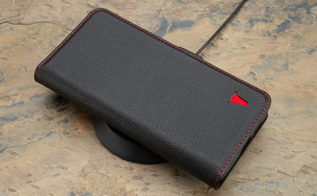 Galaxy A55 Leather Wallet Case (with Stand Function) Feature Focus