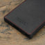 Black with Red Detail Leather Bumper Case for Samsung Galaxy S24 Ultra