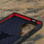 GEO-AS-3 technology in the Navy Blue Leather Bumper Case for Samsung Galaxy S24 Ultra