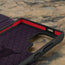 microfibre lining inside the Purple Leather Wallet Case for Samsung Galaxy S24 Ultra