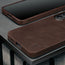 Dark Brown Leather Bumper Case for Galaxy S26+
