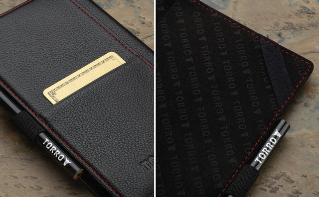 Leather Golf Scorecard Holder Feature Focus