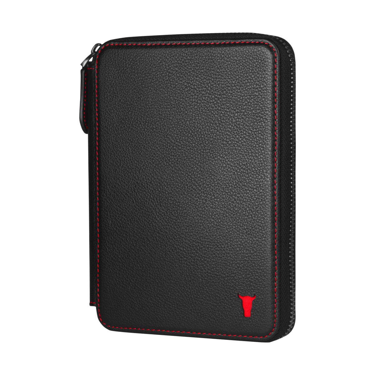Tous Red Wallet Leather Travel Wallet & Passport Organiser with RFID Protection – TORRO