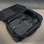 Vacuum sealable compartment inside the Black eith Red Detail Travel Backpack