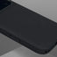 Close up of the Black Woven Texture Bumper Case for iPhone 17 Pro