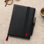 Black Leather (with Red Stitching) Notebook Cover