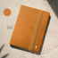 Tan Genuine Leather Stand Case for iPad 10.2