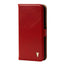 Red Leather Stand Case for iPhone XS / X