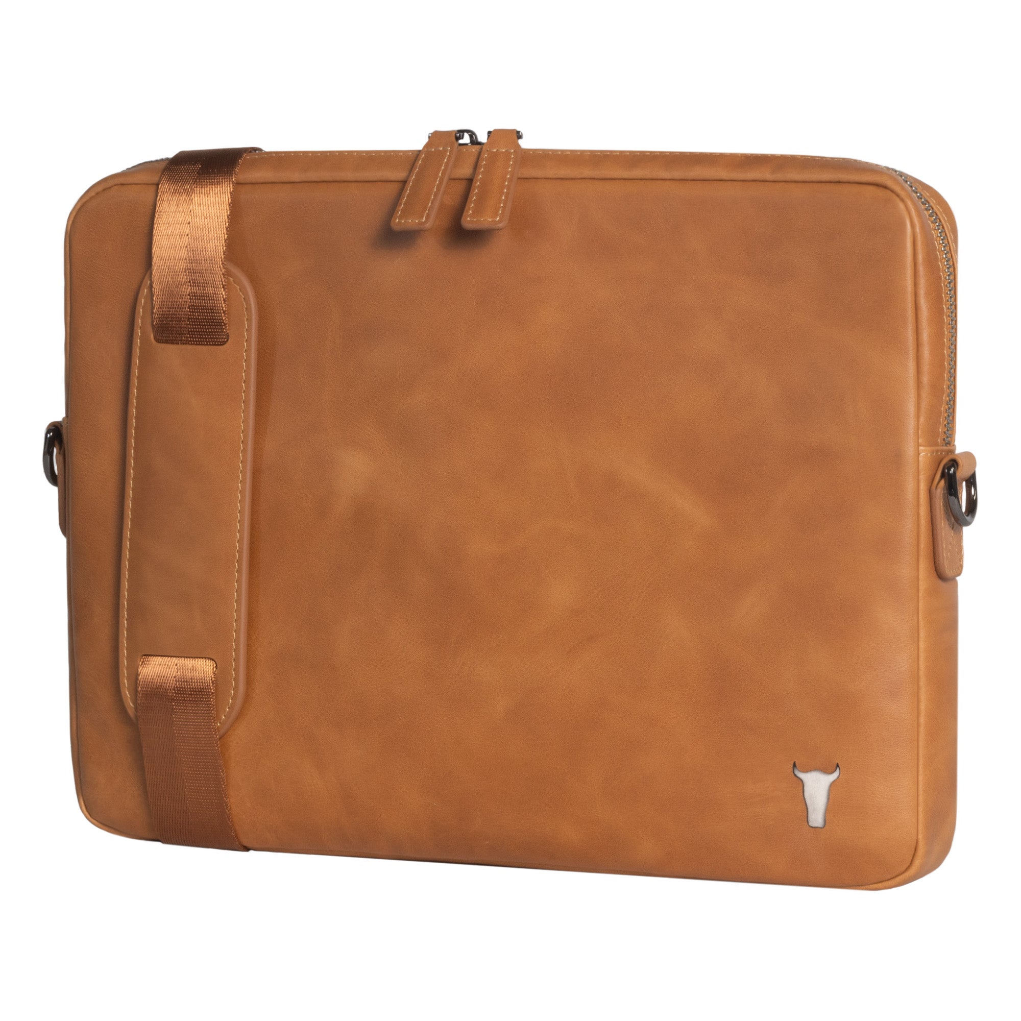 Leather Laptop Messenger Bag (with adjustable strap) TORRO
