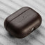 Dark Brown Leather Case for Apple AirPods Pro (2nd & 1st Gen)