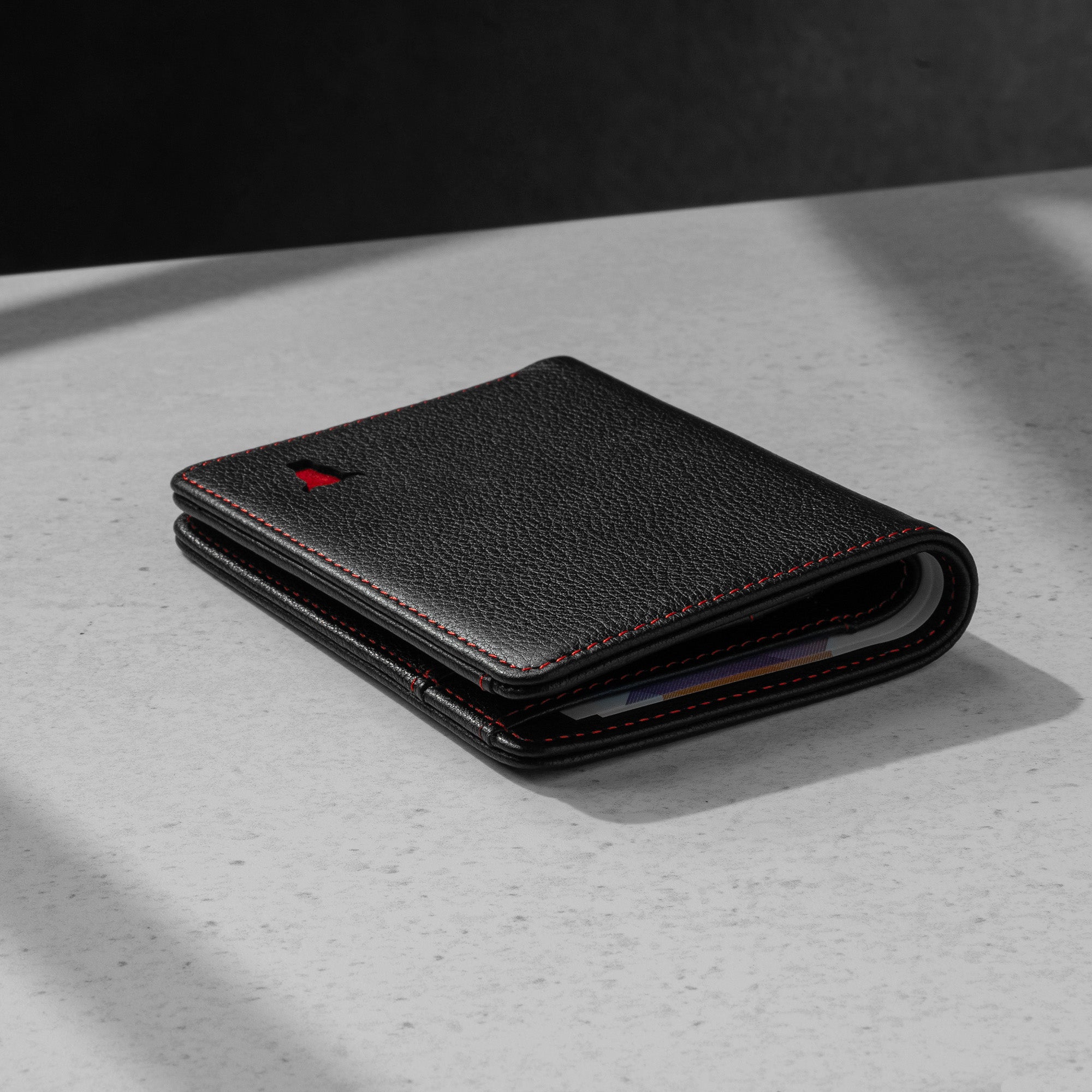 Slim Leather Wallet with RFID Protection - TORRO