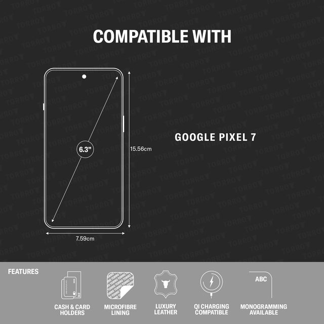 Google Pixel 7 Leather Wallet Case | TORRO