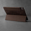Integrated stand function of the Dark Brown Leather Magnetic Case for Apple iPad (10th Gen)