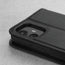 Camera cutout on the Black Leather Stand Case for iPhone 11