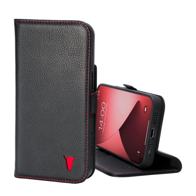 iPhone 12 Mini Leather Wallet Case (with stand function) – TORRO iPhone 12 Mini Leather Wallet Case (with stand function) – TORRO