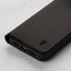 Close up of the 2-in-1 Detachable Dark Brown Leather Case for iPhone 13