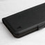 Close up of the Black Leather Folio Stand Case for iPhone 14 Pro