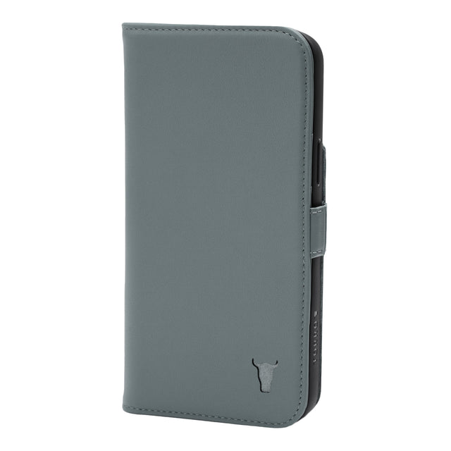 Light Blue Leather Folio Case (MagSafe) for iPhone 14 Pro Max