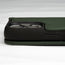 Raised camera lip on the Racing Green Leather Folio Case (MagSafe) for iPhone 14 Pro Max