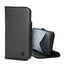 Black Leather Folio Stand Case for iPhone 14 Pro Max