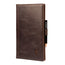 Pro edition of the Dark Brown Leather Golf Scorecard Holder