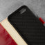 Microfibre lining of the Red Leather Stand Case for iPhone SE (2020), iPhone 8 and iPhone 7