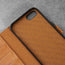 Microfibre lining of the Tan Leather Stand Case for iPhone SE (2020), iPhone 8 and iPhone 7
