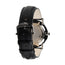 Luxury Black Leather Watch Strap with TORRO branded stainless steel buckle