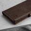 Premium Dark Brown Leather Case for Samsung Galaxy S22 Ultra