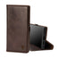 Dark Brown Leather Case for Samsung Galaxy S22 Ultra