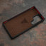TORRO custom frame for the Dark Brown Leather Bumper Case for Galaxy S23 Ultra